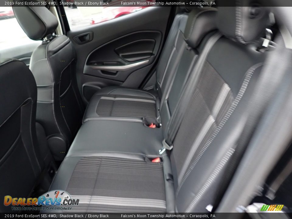 2019 Ford EcoSport SES 4WD Shadow Black / Ebony Black Photo #8