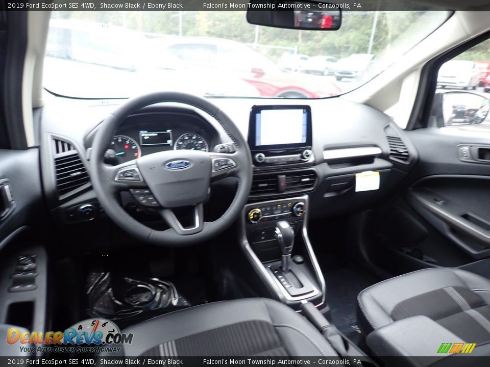 2019 Ford EcoSport SES 4WD Shadow Black / Ebony Black Photo #9