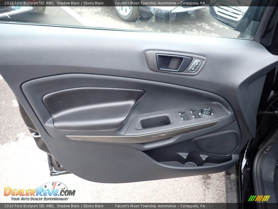 2019 Ford EcoSport SES 4WD Shadow Black / Ebony Black Photo #10