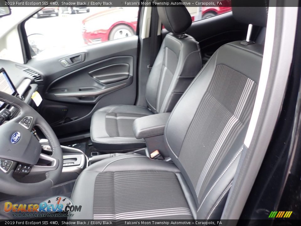 2019 Ford EcoSport SES 4WD Shadow Black / Ebony Black Photo #11