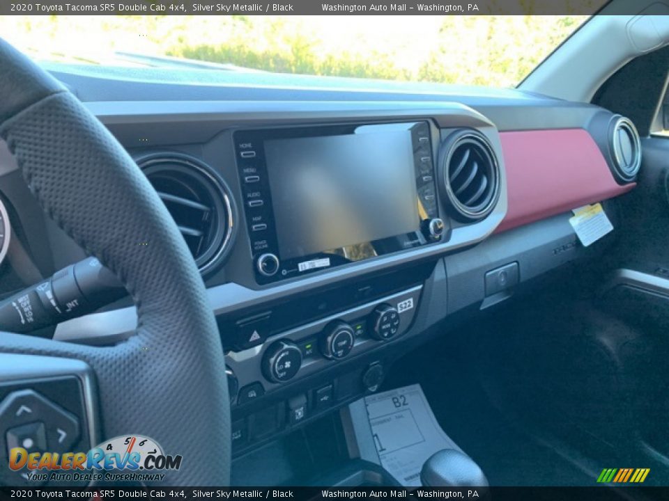 2020 Toyota Tacoma SR5 Double Cab 4x4 Silver Sky Metallic / Black Photo #6