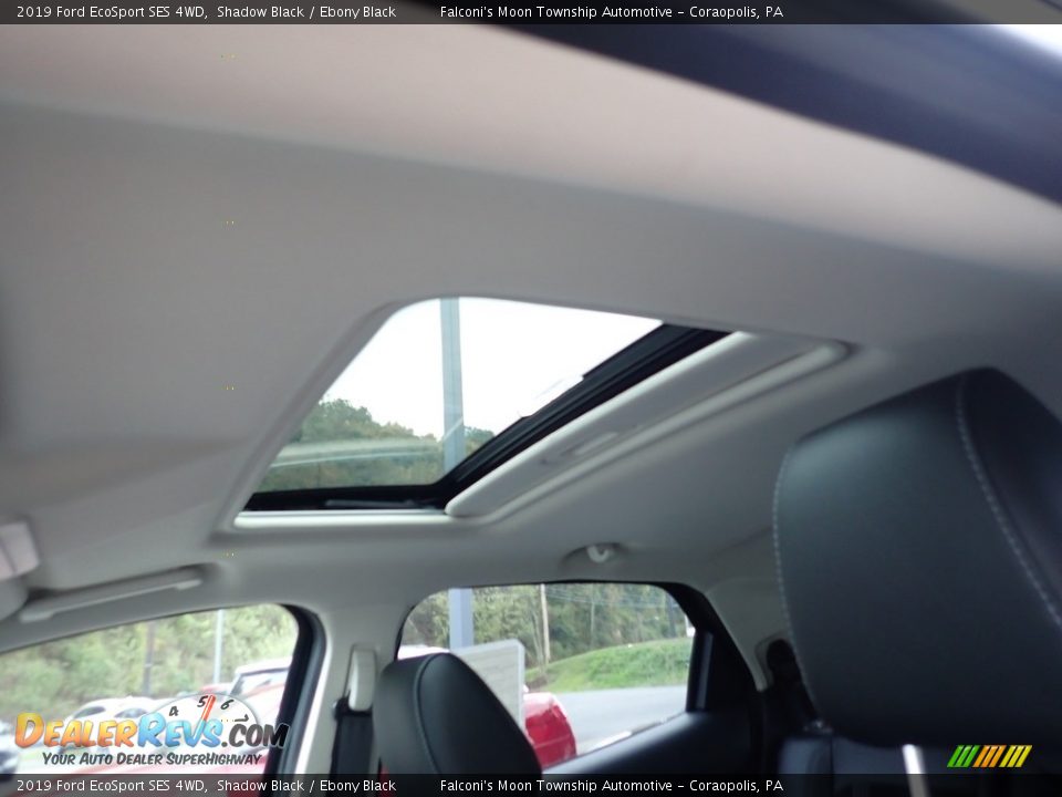 2019 Ford EcoSport SES 4WD Shadow Black / Ebony Black Photo #13