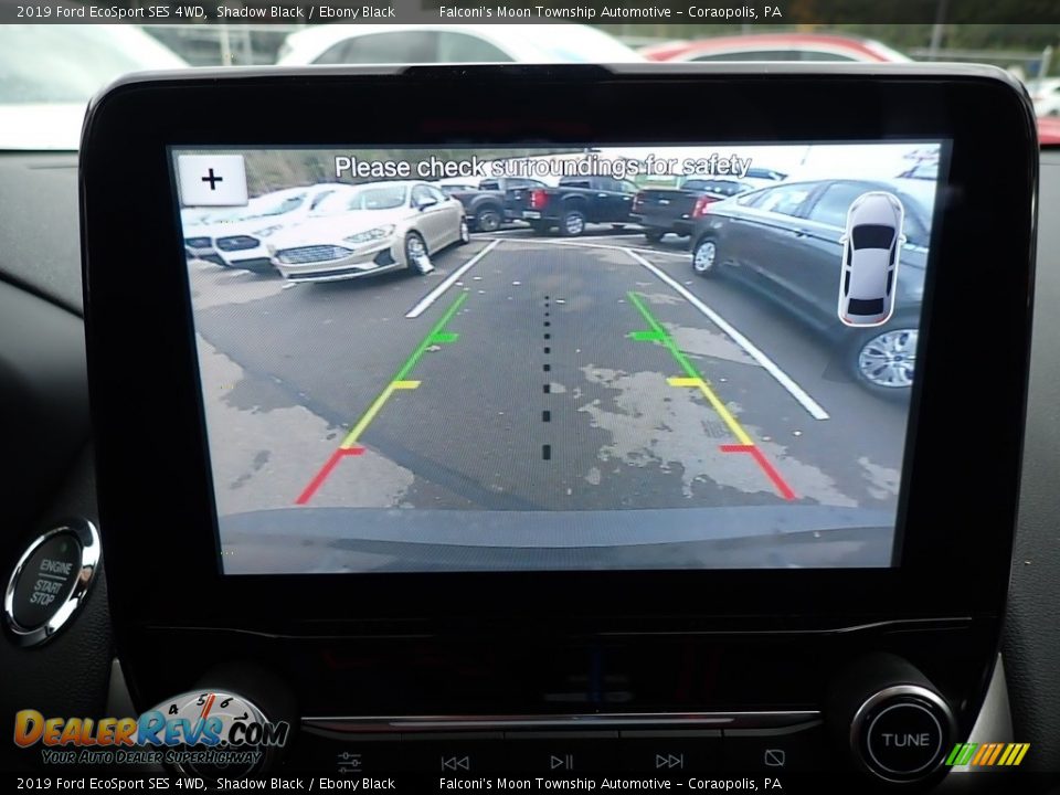 2019 Ford EcoSport SES 4WD Shadow Black / Ebony Black Photo #15