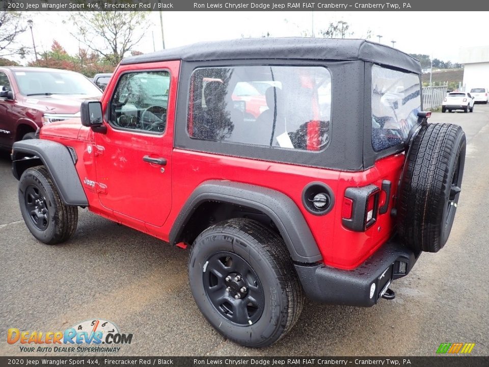 2020 Jeep Wrangler Sport 4x4 Firecracker Red / Black Photo #3