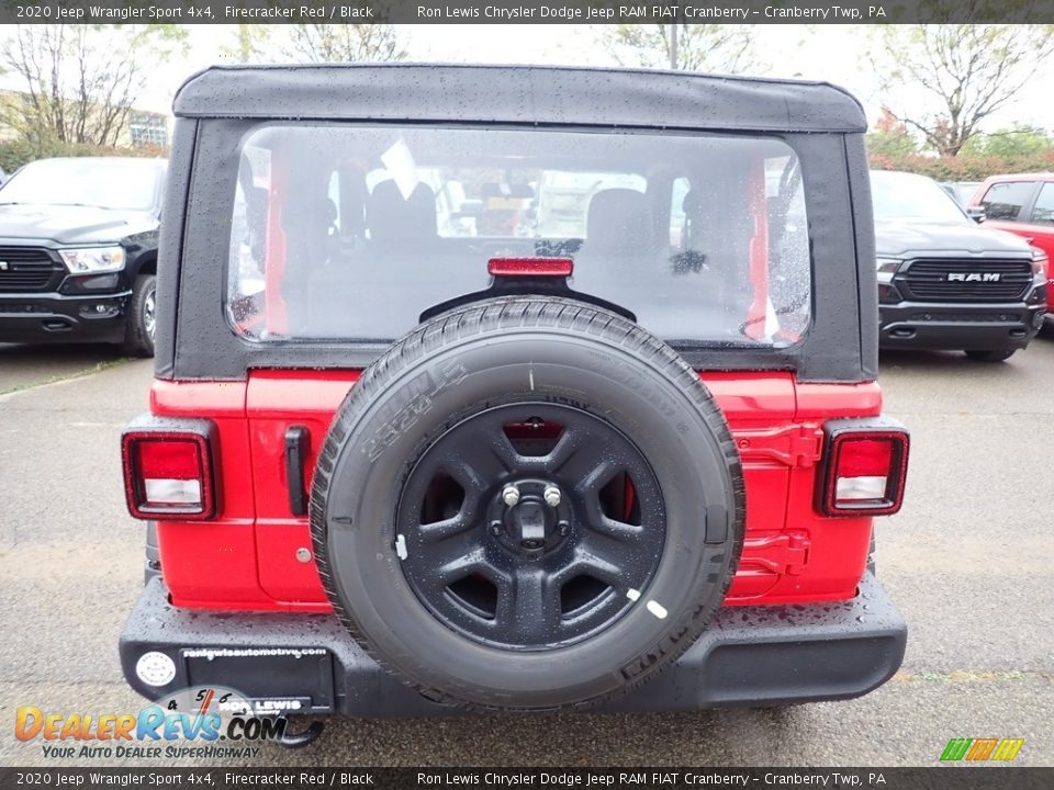 2020 Jeep Wrangler Sport 4x4 Firecracker Red / Black Photo #4