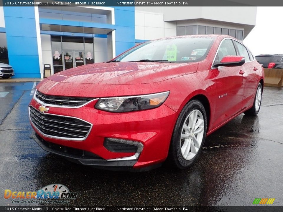 2016 Chevrolet Malibu LT Crystal Red Tintcoat / Jet Black Photo #2