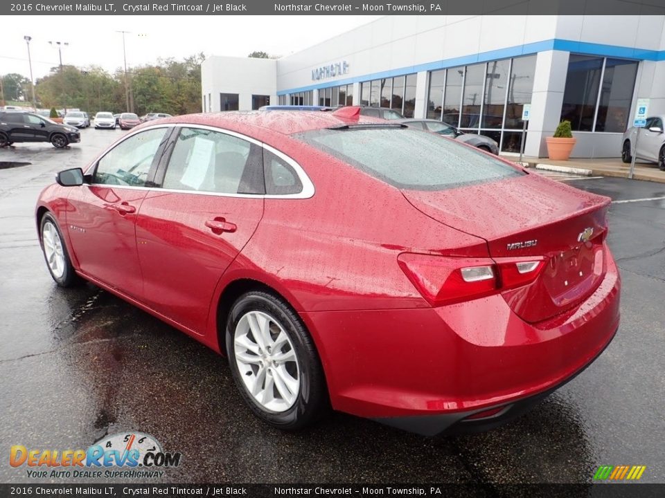 2016 Chevrolet Malibu LT Crystal Red Tintcoat / Jet Black Photo #4
