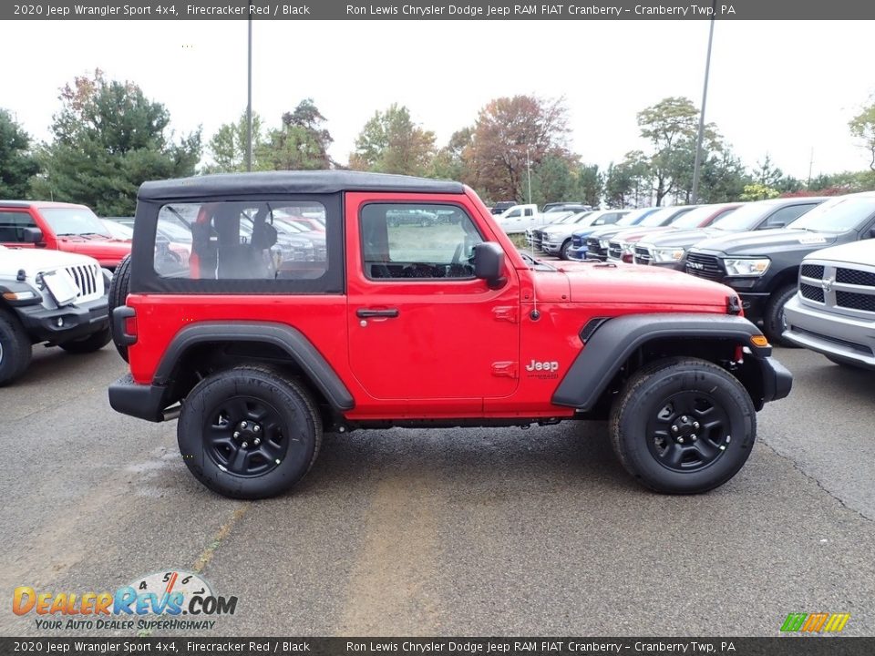 2020 Jeep Wrangler Sport 4x4 Firecracker Red / Black Photo #6