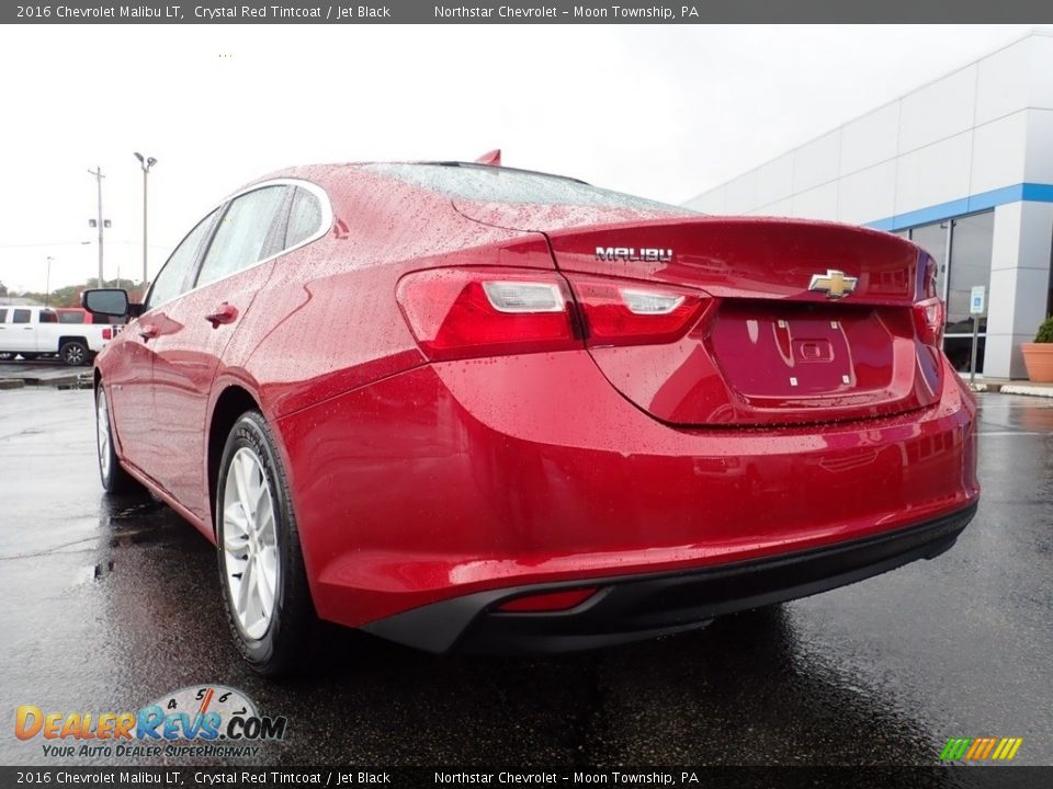 2016 Chevrolet Malibu LT Crystal Red Tintcoat / Jet Black Photo #5
