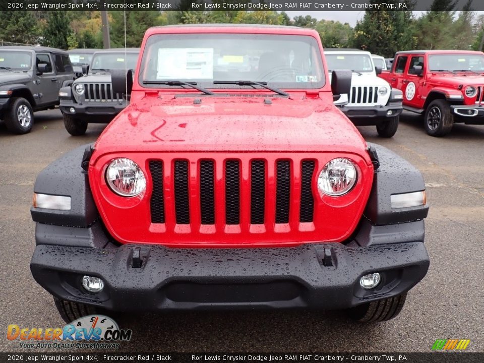 2020 Jeep Wrangler Sport 4x4 Firecracker Red / Black Photo #8