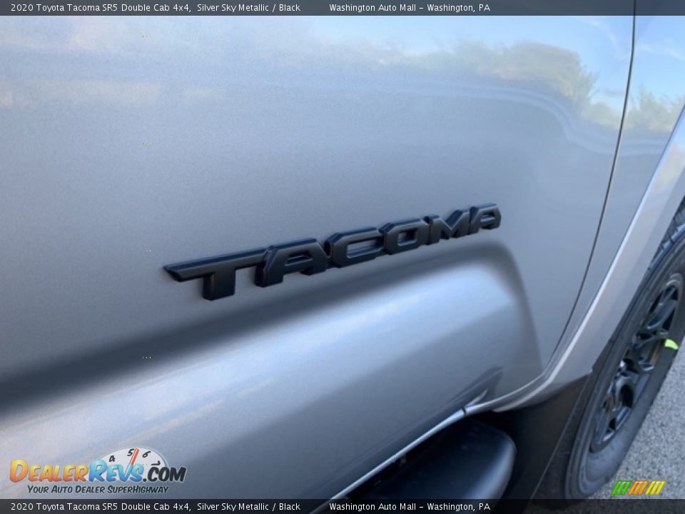 2020 Toyota Tacoma SR5 Double Cab 4x4 Silver Sky Metallic / Black Photo #19