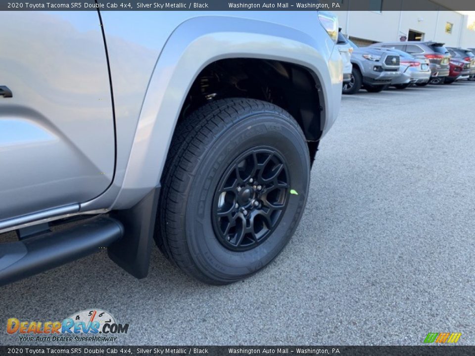 2020 Toyota Tacoma SR5 Double Cab 4x4 Silver Sky Metallic / Black Photo #20