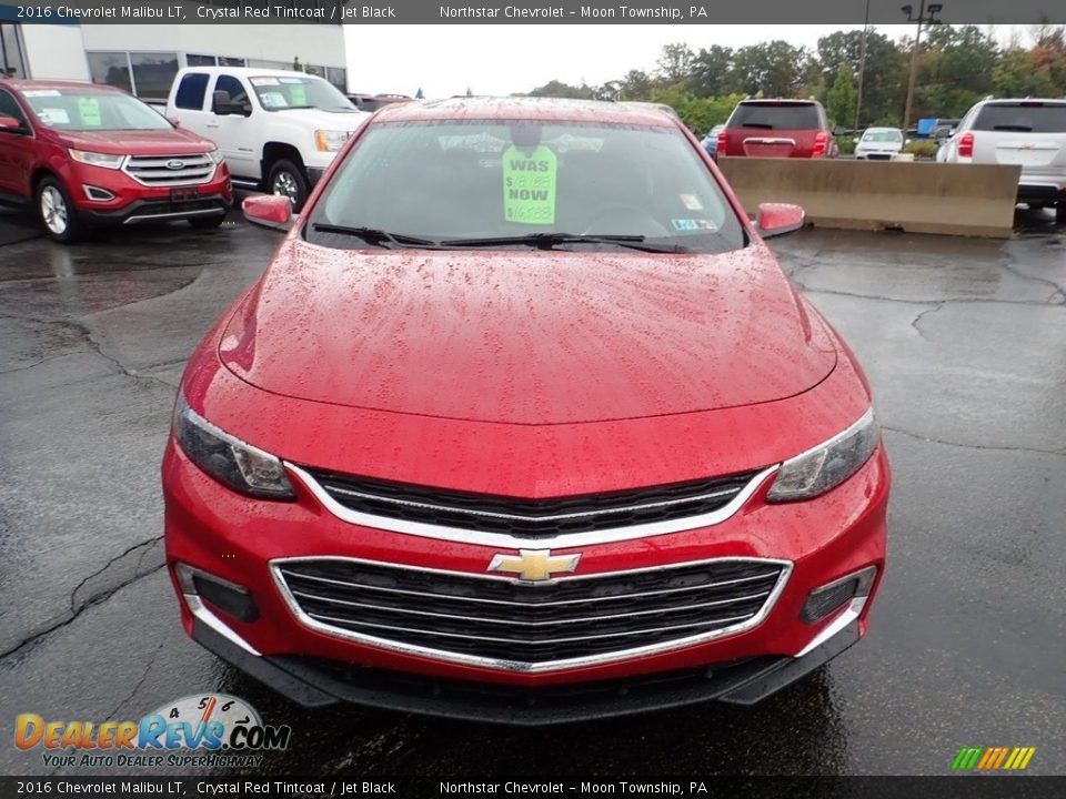 2016 Chevrolet Malibu LT Crystal Red Tintcoat / Jet Black Photo #13