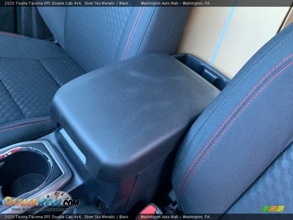 2020 Toyota Tacoma SR5 Double Cab 4x4 Silver Sky Metallic / Black Photo #26