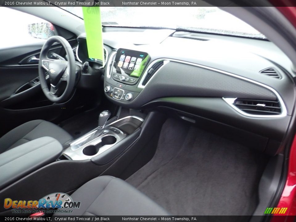 2016 Chevrolet Malibu LT Crystal Red Tintcoat / Jet Black Photo #16