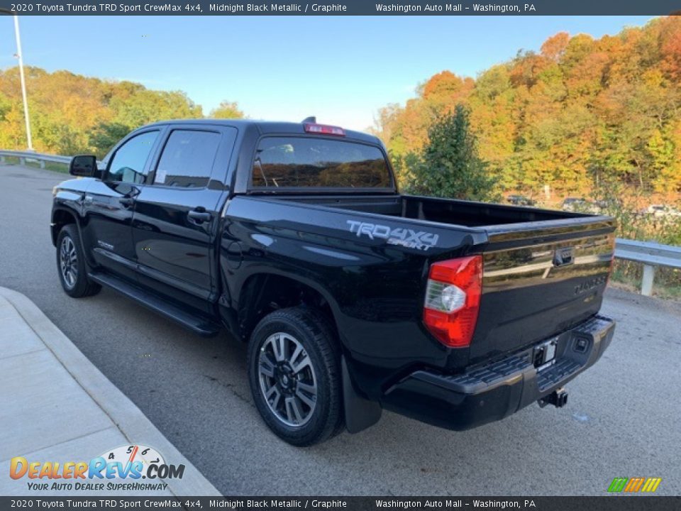2020 Toyota Tundra TRD Sport CrewMax 4x4 Midnight Black Metallic / Graphite Photo #2
