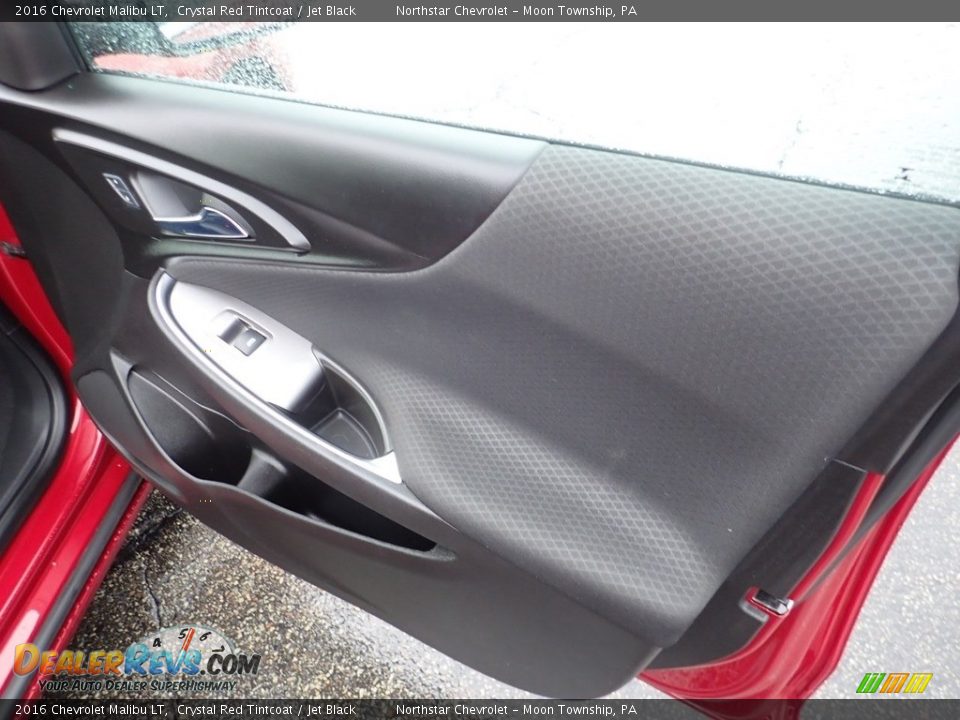 2016 Chevrolet Malibu LT Crystal Red Tintcoat / Jet Black Photo #17