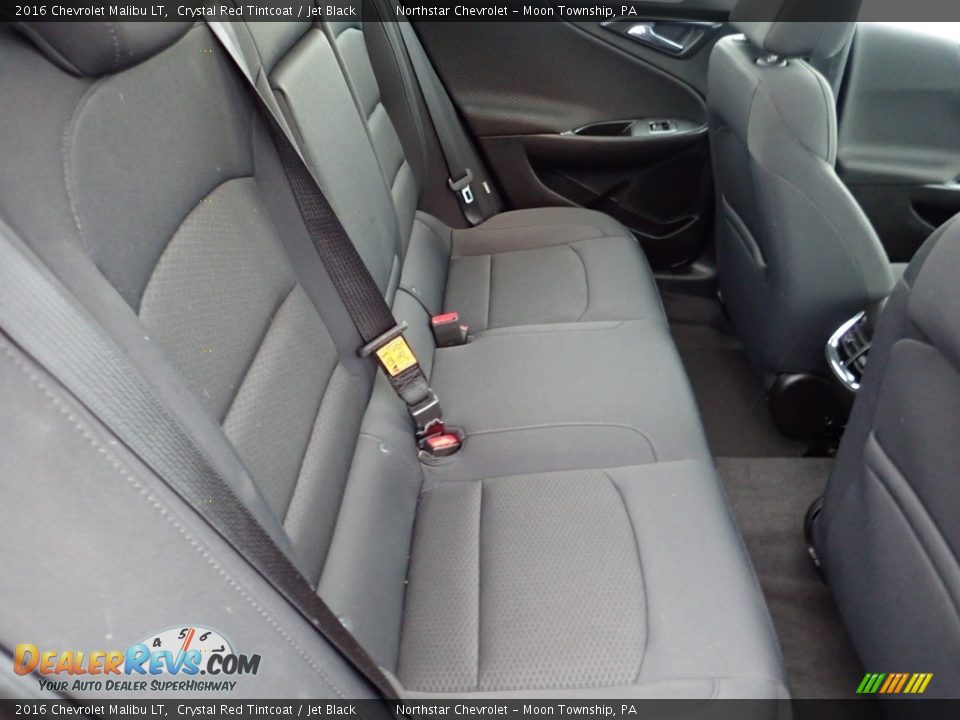 2016 Chevrolet Malibu LT Crystal Red Tintcoat / Jet Black Photo #18