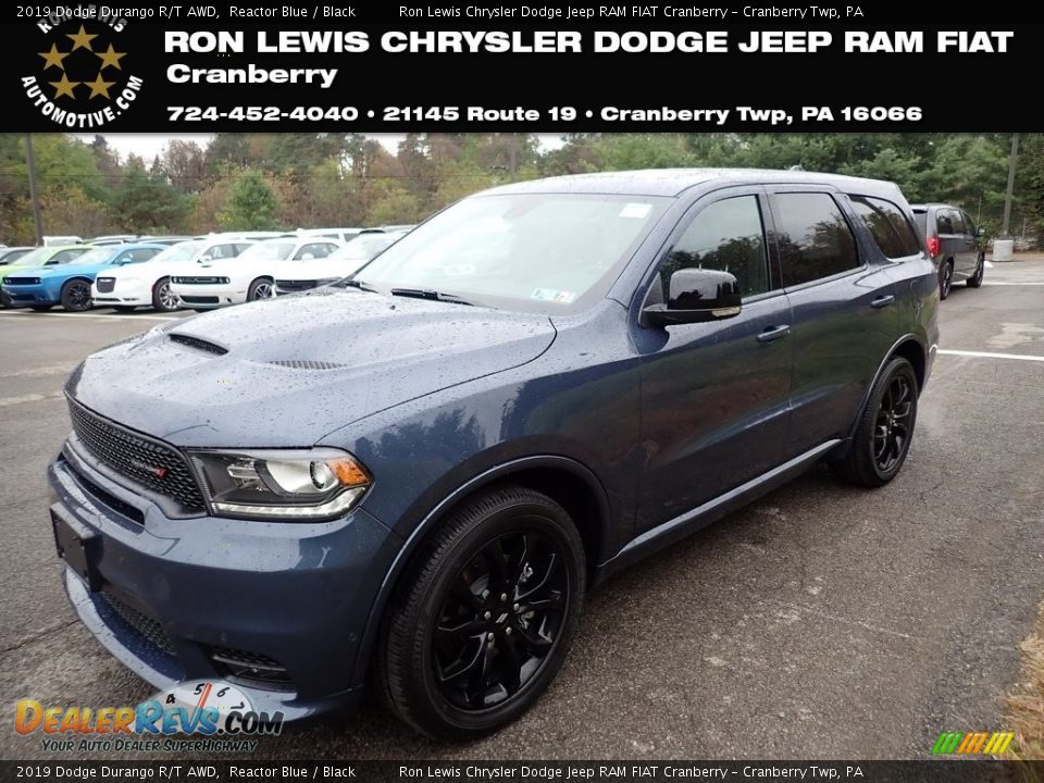 2019 Dodge Durango R/T AWD Reactor Blue / Black Photo #1