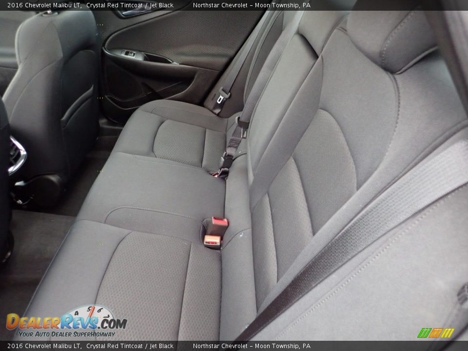 2016 Chevrolet Malibu LT Crystal Red Tintcoat / Jet Black Photo #20