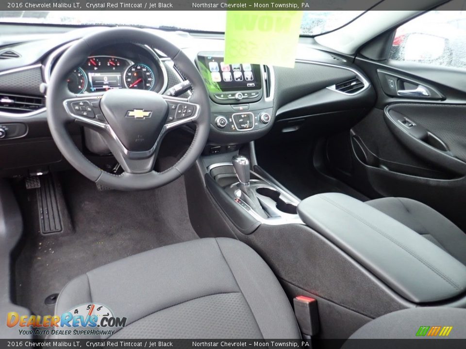 2016 Chevrolet Malibu LT Crystal Red Tintcoat / Jet Black Photo #21