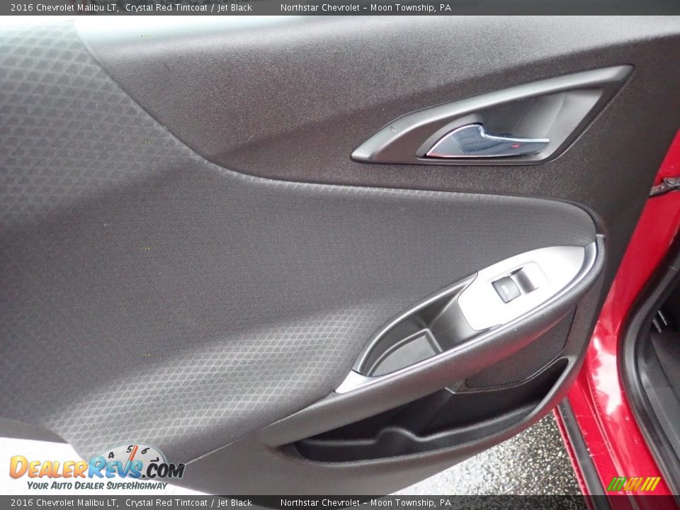 2016 Chevrolet Malibu LT Crystal Red Tintcoat / Jet Black Photo #22
