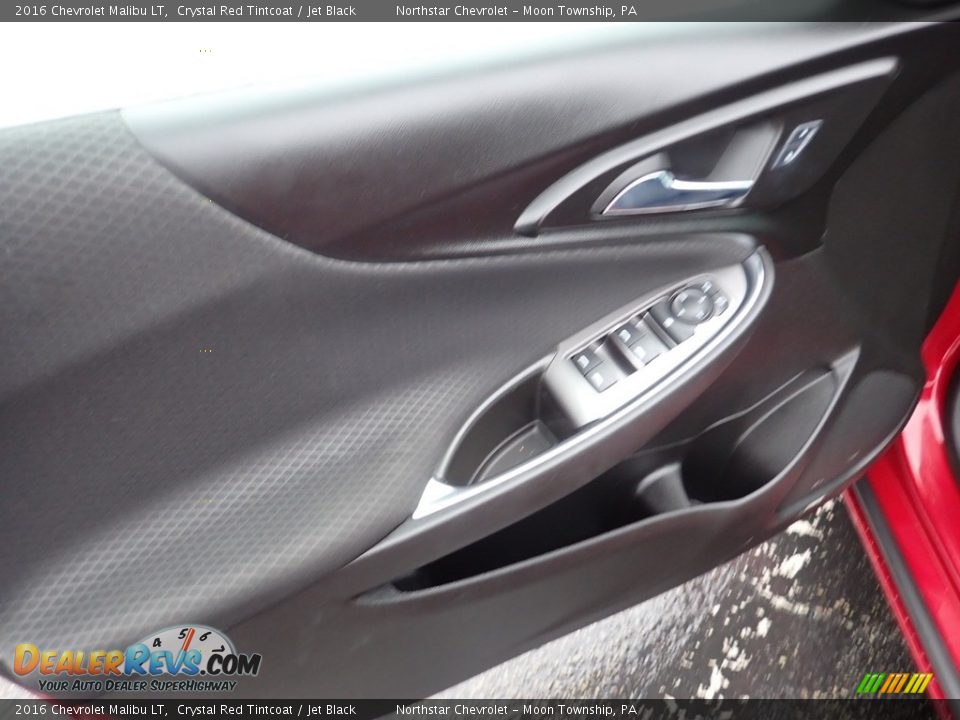 2016 Chevrolet Malibu LT Crystal Red Tintcoat / Jet Black Photo #23