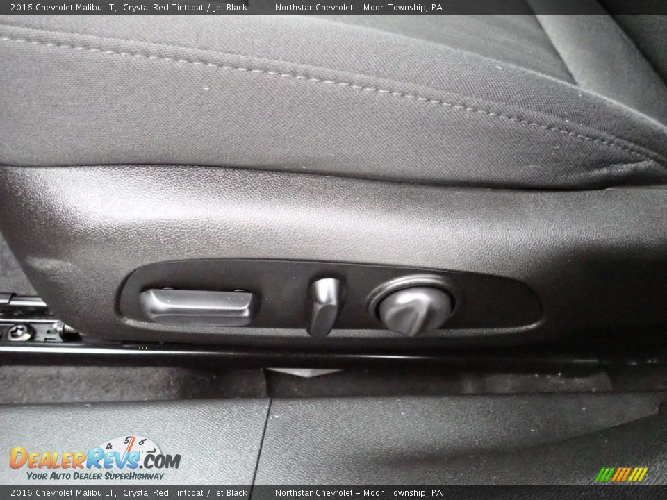 2016 Chevrolet Malibu LT Crystal Red Tintcoat / Jet Black Photo #24