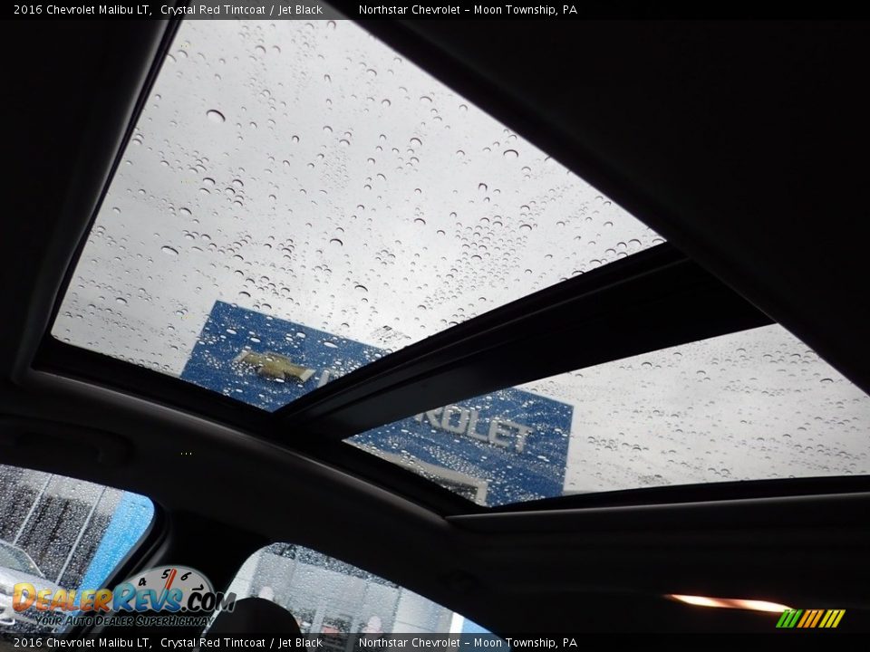 2016 Chevrolet Malibu LT Crystal Red Tintcoat / Jet Black Photo #25