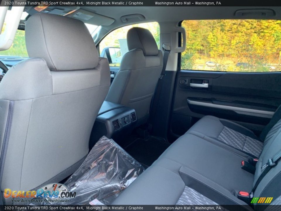 Rear Seat of 2020 Toyota Tundra TRD Sport CrewMax 4x4 Photo #9