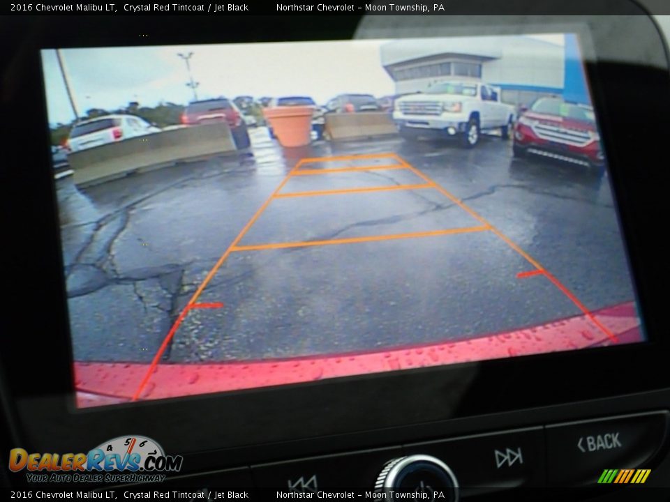 2016 Chevrolet Malibu LT Crystal Red Tintcoat / Jet Black Photo #30