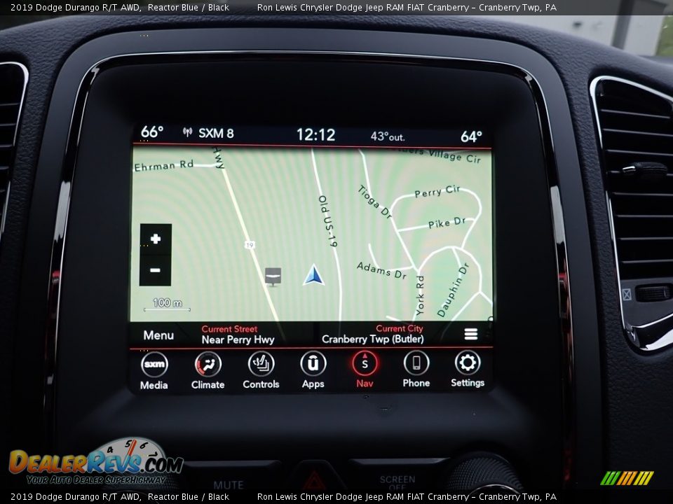 Navigation of 2019 Dodge Durango R/T AWD Photo #18
