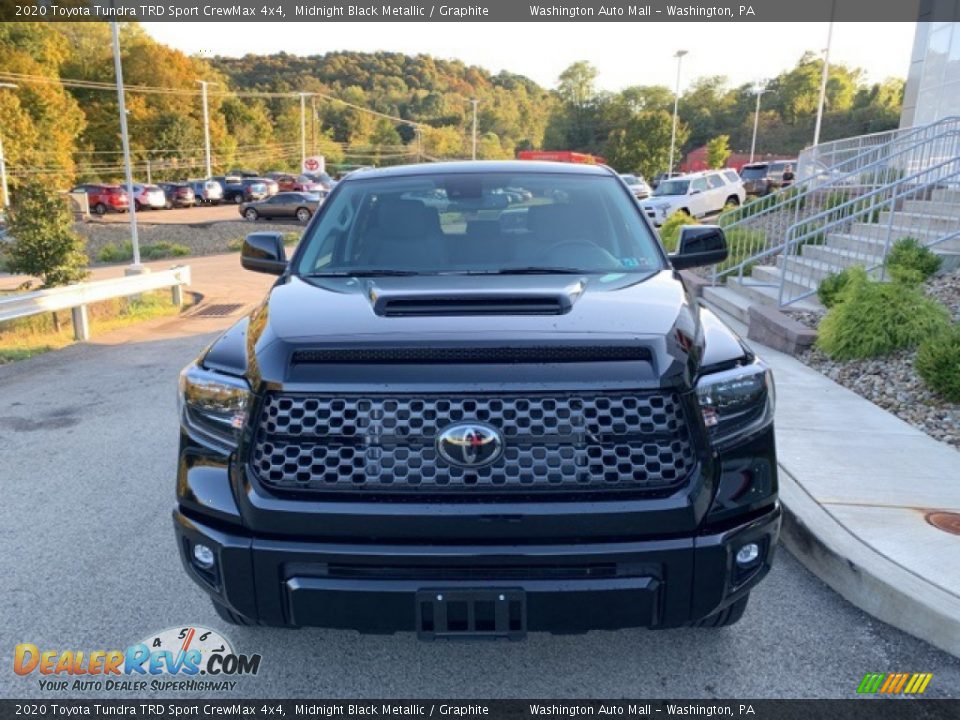 2020 Toyota Tundra TRD Sport CrewMax 4x4 Midnight Black Metallic / Graphite Photo #21