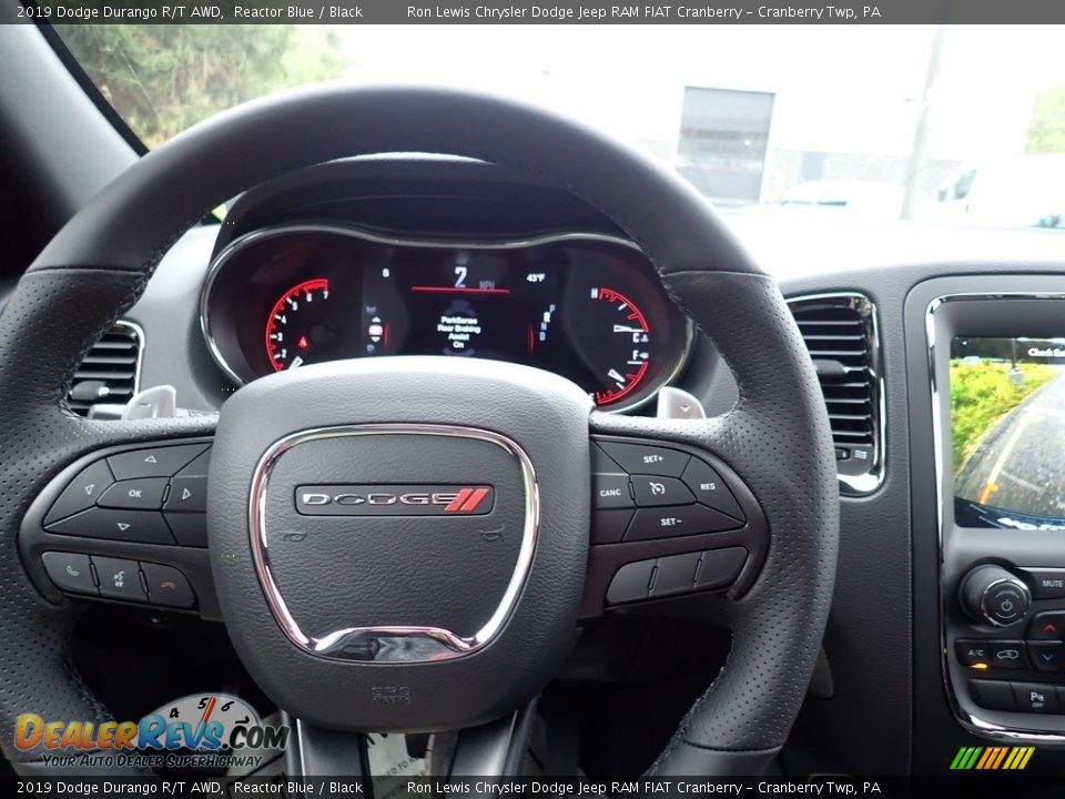 2019 Dodge Durango R/T AWD Reactor Blue / Black Photo #20