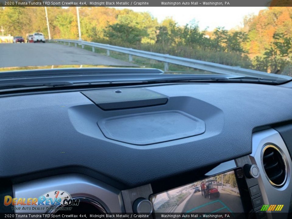 2020 Toyota Tundra TRD Sport CrewMax 4x4 Midnight Black Metallic / Graphite Photo #26