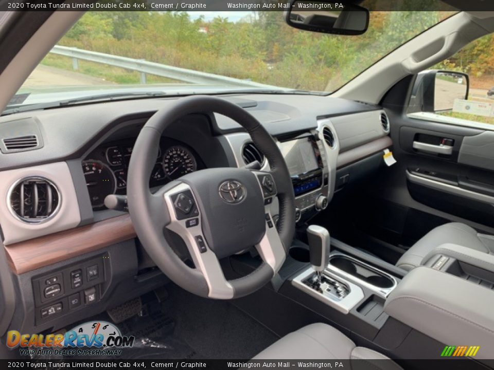 Graphite Interior - 2020 Toyota Tundra Limited Double Cab 4x4 Photo #3