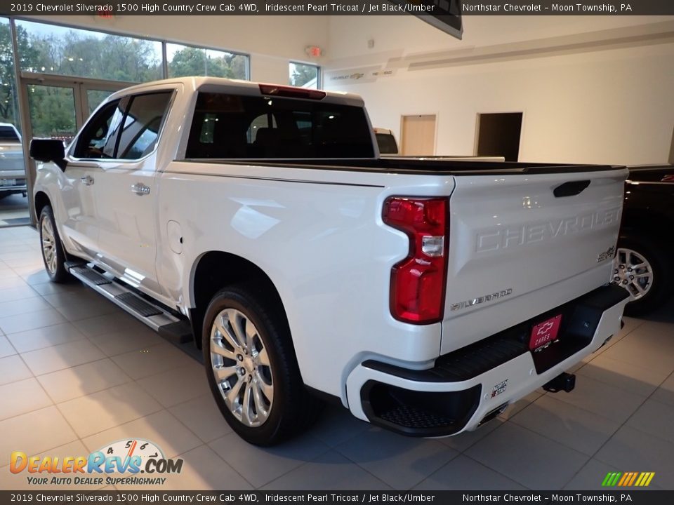 2019 Chevrolet Silverado 1500 High Country Crew Cab 4WD Iridescent Pearl Tricoat / Jet Black/Umber Photo #2