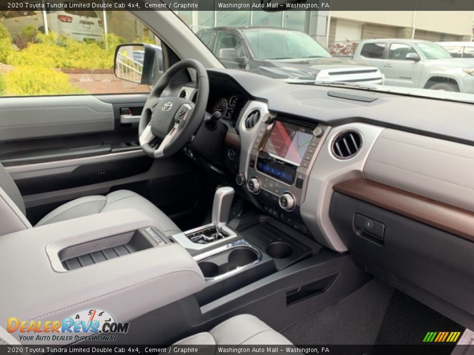 Dashboard of 2020 Toyota Tundra Limited Double Cab 4x4 Photo #29