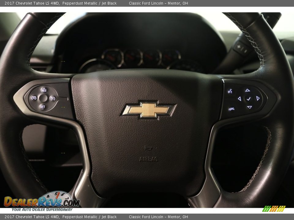 2017 Chevrolet Tahoe LS 4WD Pepperdust Metallic / Jet Black Photo #6