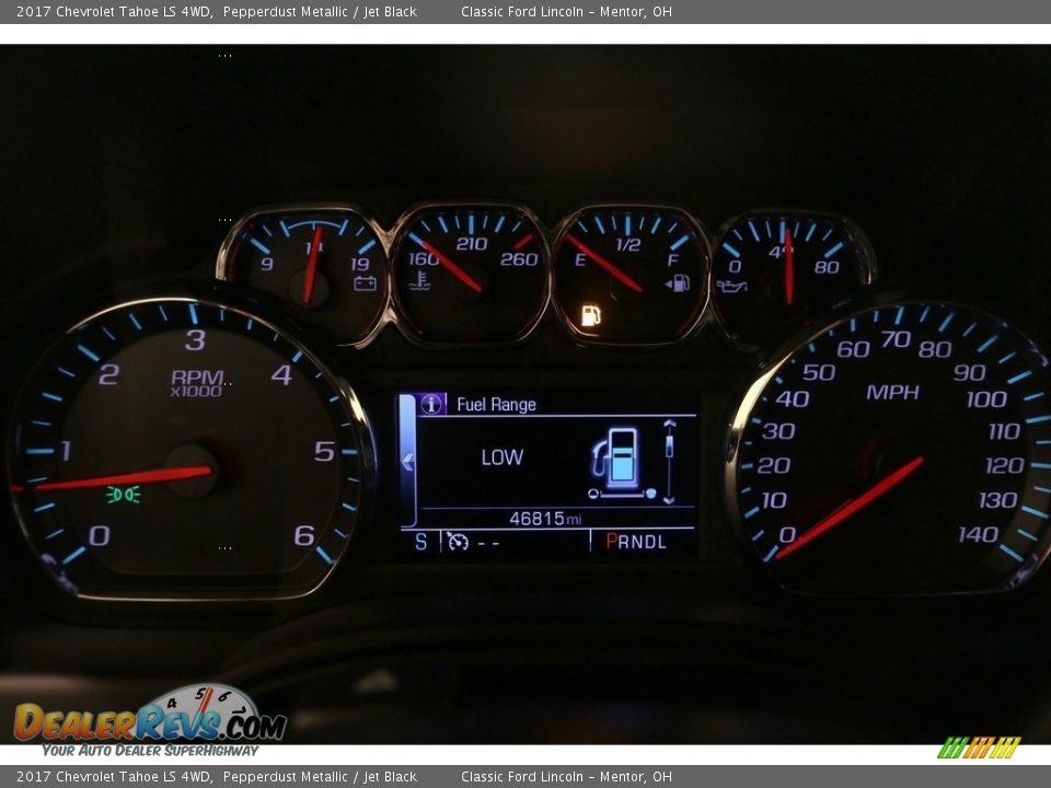 2017 Chevrolet Tahoe LS 4WD Pepperdust Metallic / Jet Black Photo #7