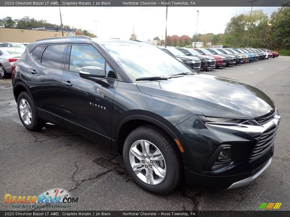 Graphite Metallic 2020 Chevrolet Blazer LT AWD Photo #7