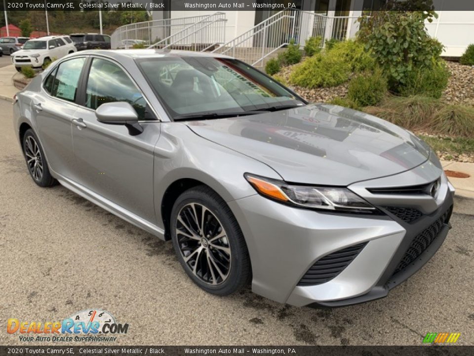 2020 Toyota Camry SE Celestial Silver Metallic / Black Photo #1