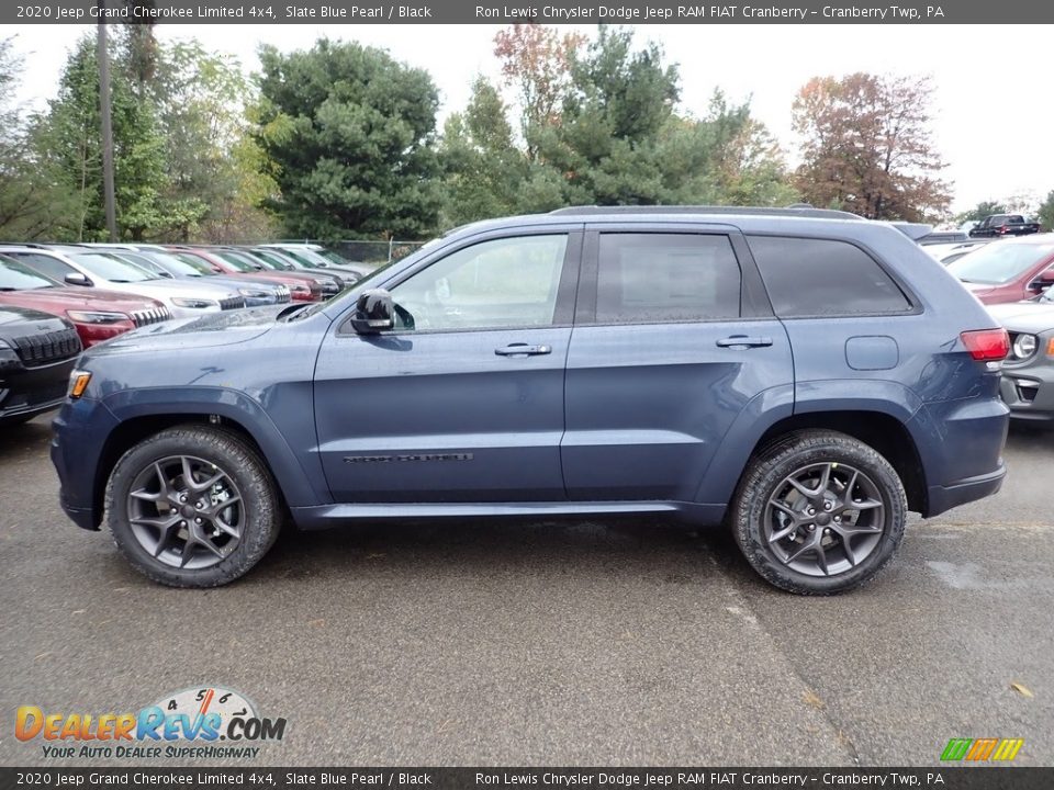 2020 Jeep Grand Cherokee Limited 4x4 Slate Blue Pearl / Black Photo #2