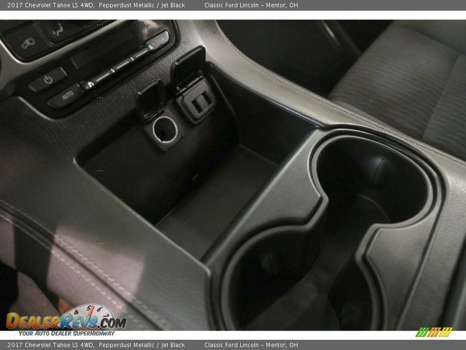 2017 Chevrolet Tahoe LS 4WD Pepperdust Metallic / Jet Black Photo #16