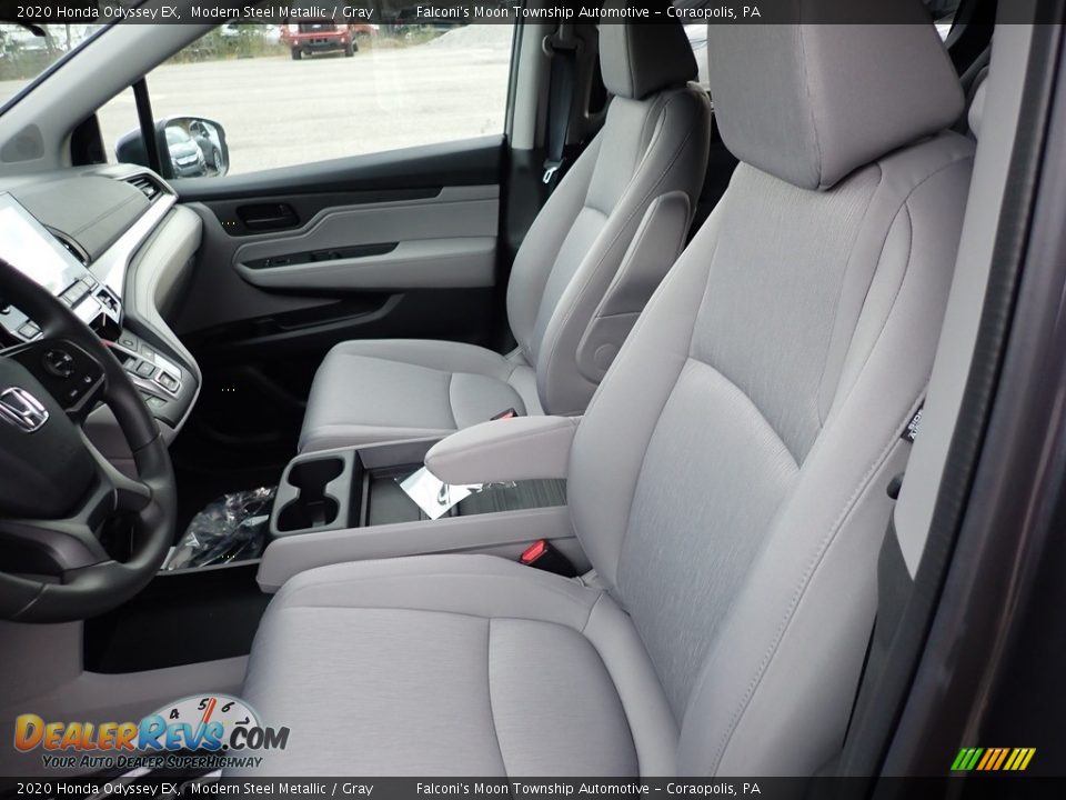 2020 Honda Odyssey EX Modern Steel Metallic / Gray Photo #8