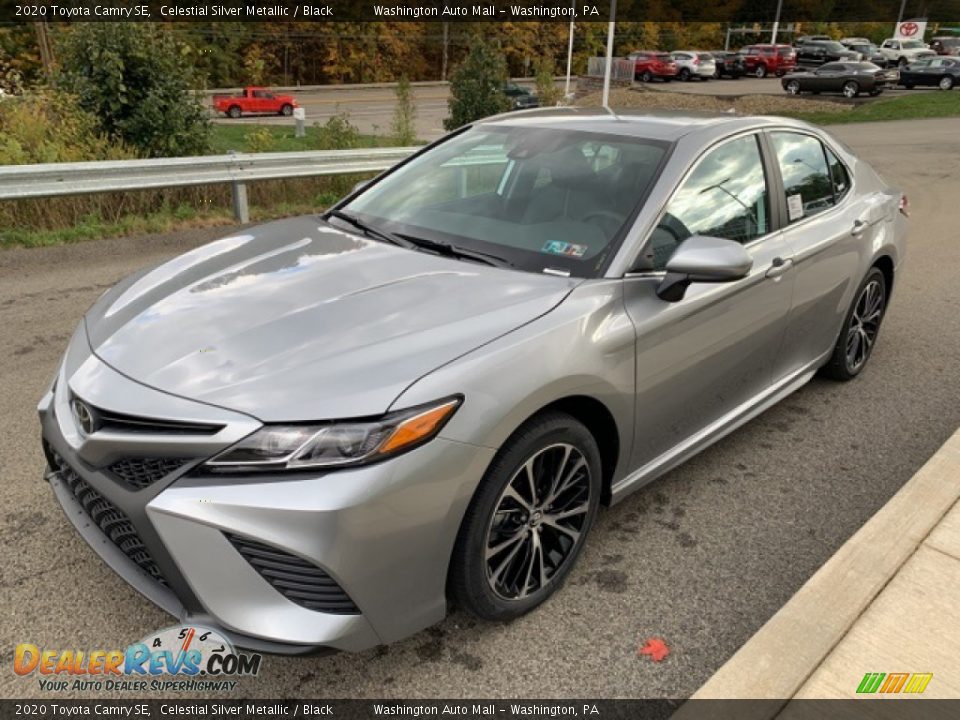 2020 Toyota Camry SE Celestial Silver Metallic / Black Photo #6