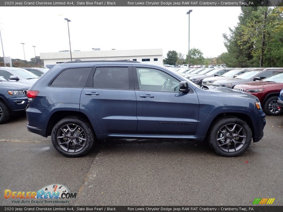2020 Jeep Grand Cherokee Limited 4x4 Slate Blue Pearl / Black Photo #6