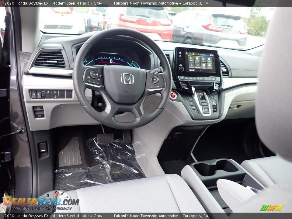 2020 Honda Odyssey EX Modern Steel Metallic / Gray Photo #10