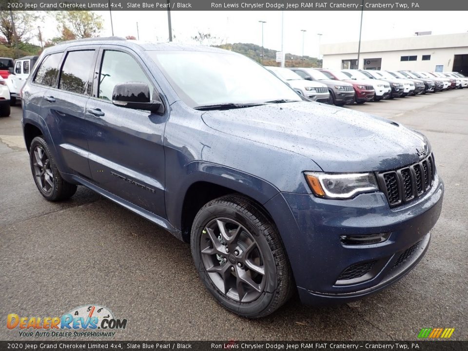 2020 Jeep Grand Cherokee Limited 4x4 Slate Blue Pearl / Black Photo #7