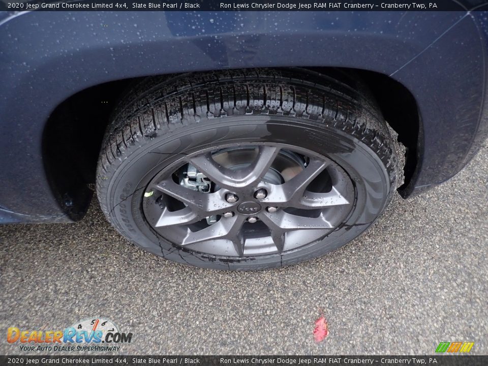 2020 Jeep Grand Cherokee Limited 4x4 Slate Blue Pearl / Black Photo #8